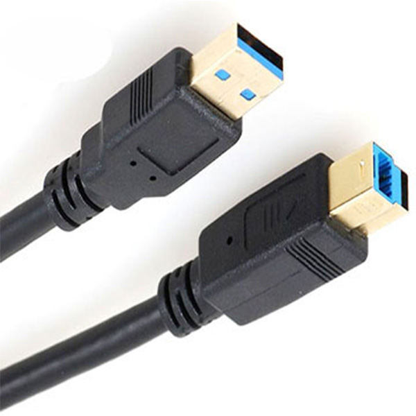 USB 3.0 A MALE TO USB 3.0 B MALE 鍍金