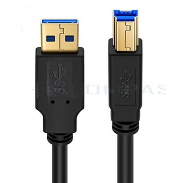 USB 3.0 A MALE TO USB 3.0 B MALE 鍍金 (3)